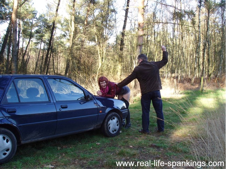 Outdoor Switch Spanking - Julie Videos